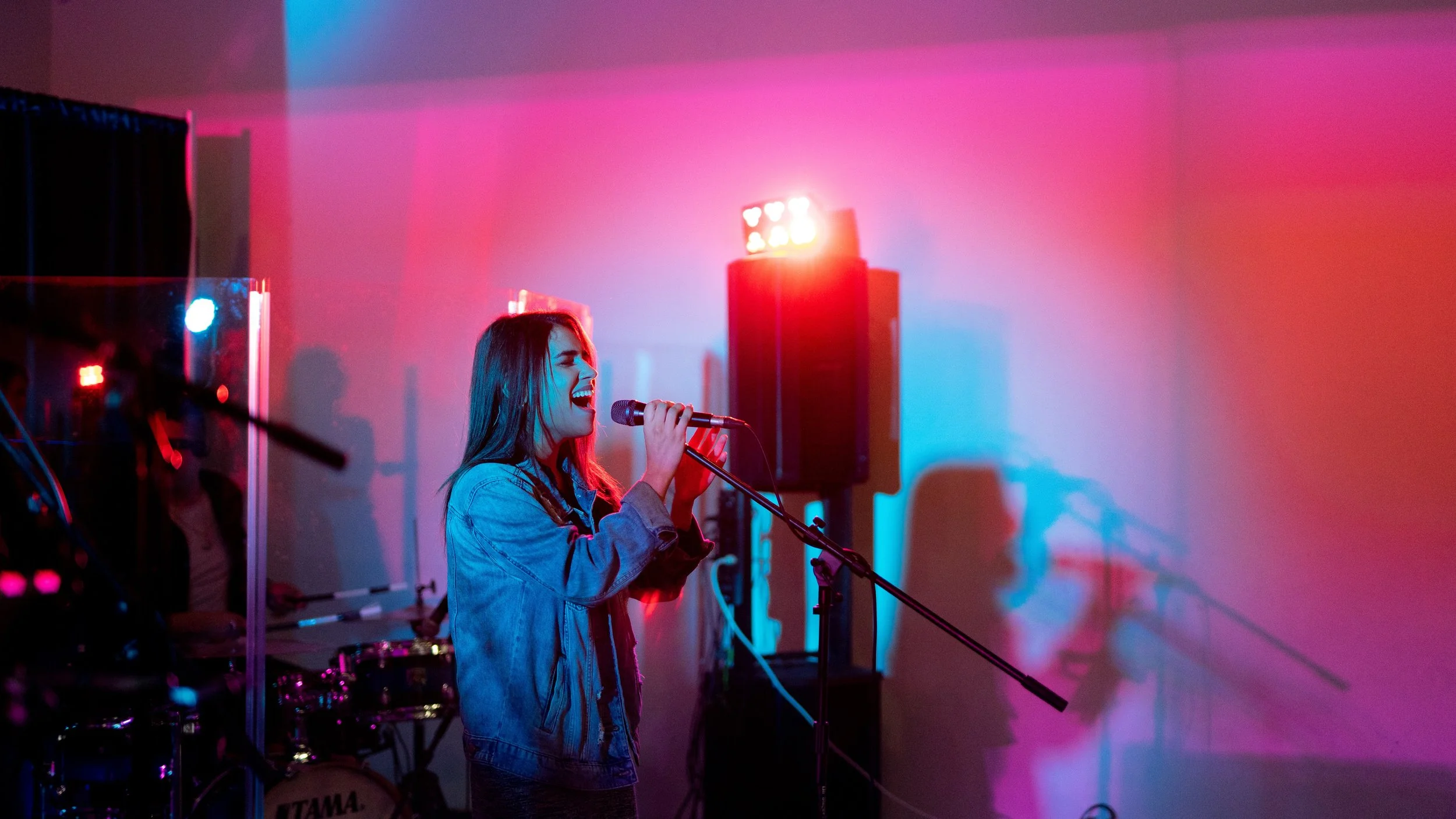Karaoke nights atmosphere